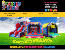 Tablet Screenshot of castleking.net